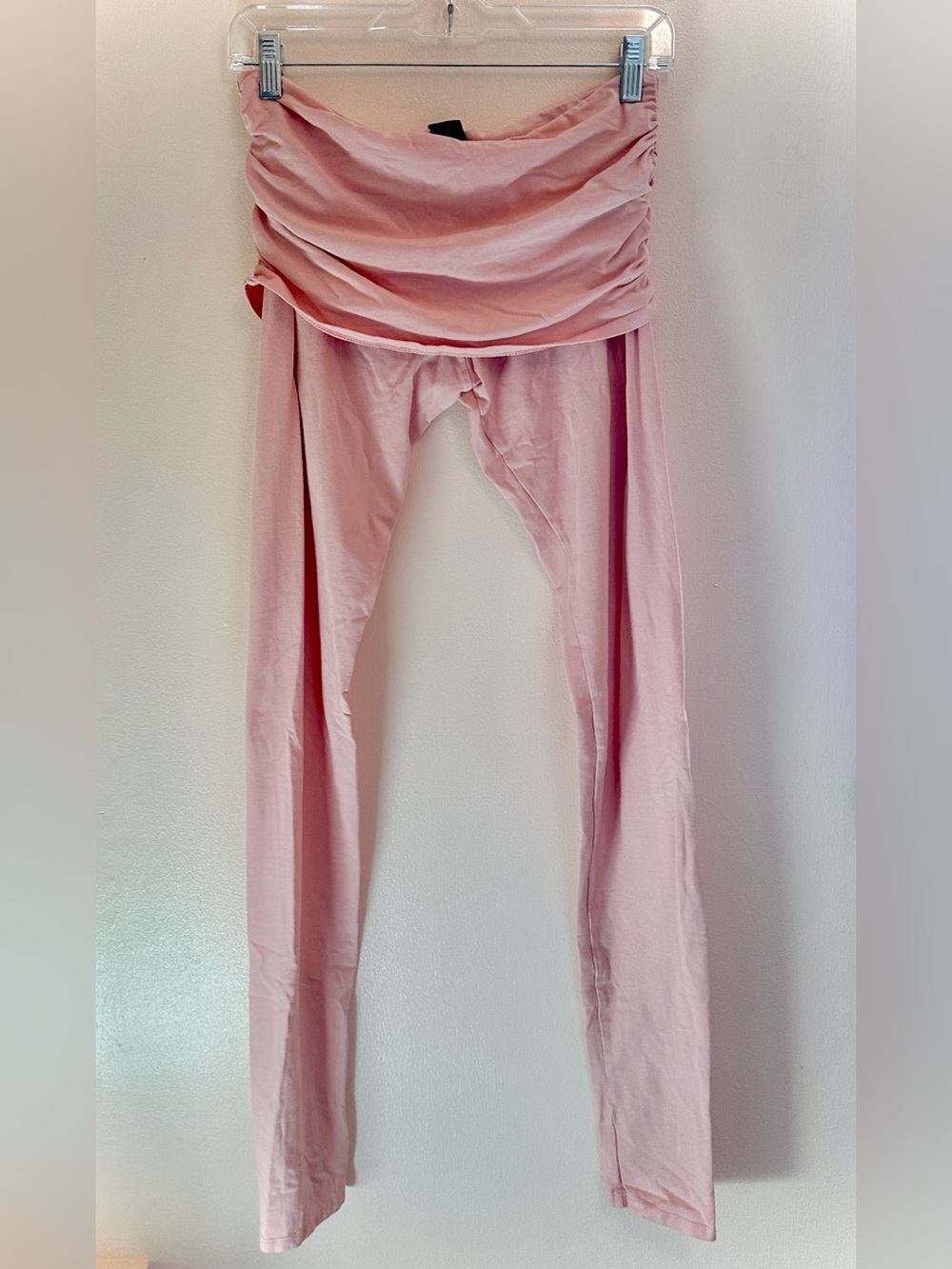 JALA Yoga Baby Candy Pink Full Length Fold-Over Leggings 💗🍬
